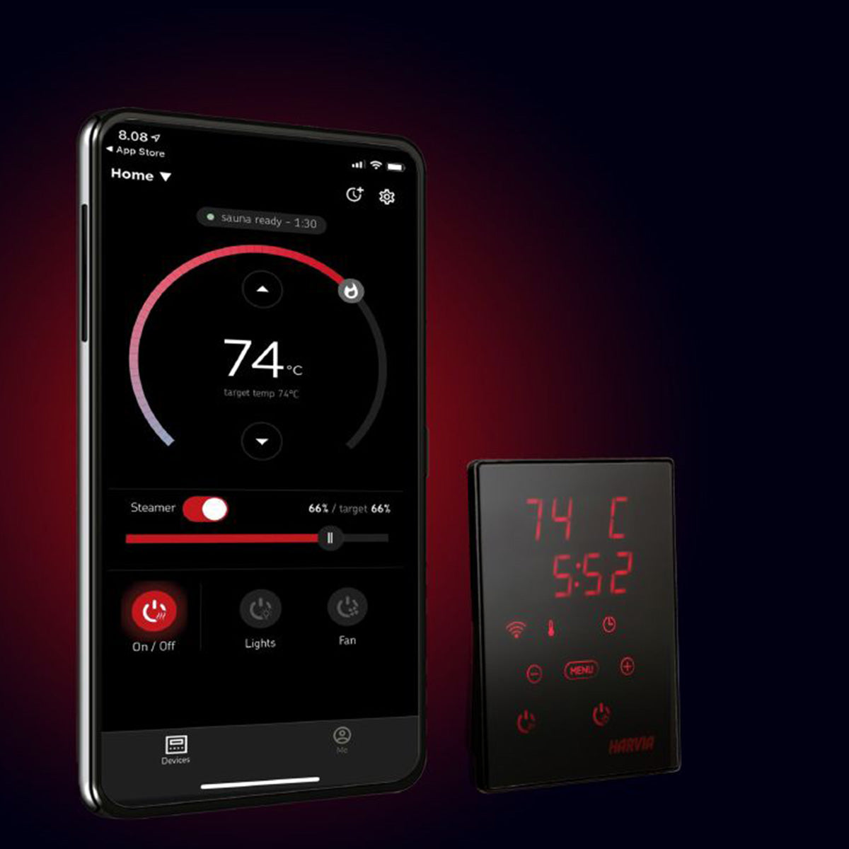 Harvia Xenio and Wi-Fi Controls