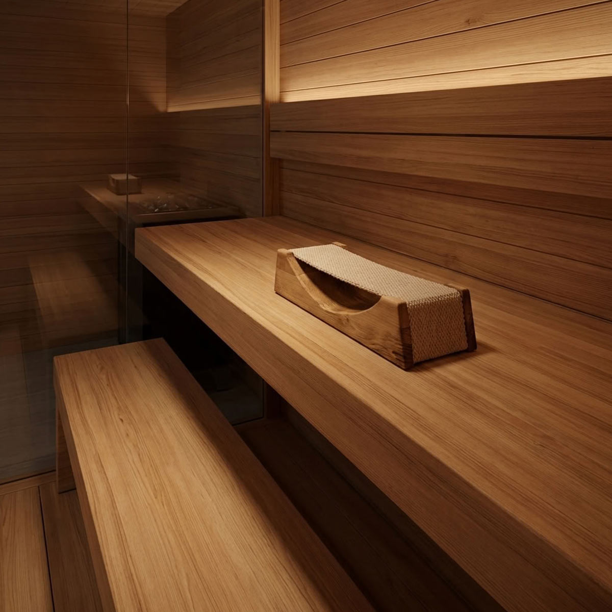 Sauna Cushions & SaunaLife Headrests