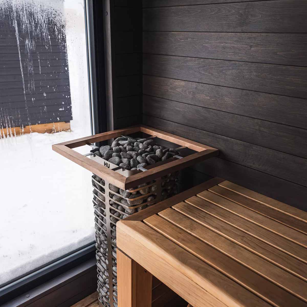 The HUUM Steel Series Is a Masterpiece of Modern Sauna Design