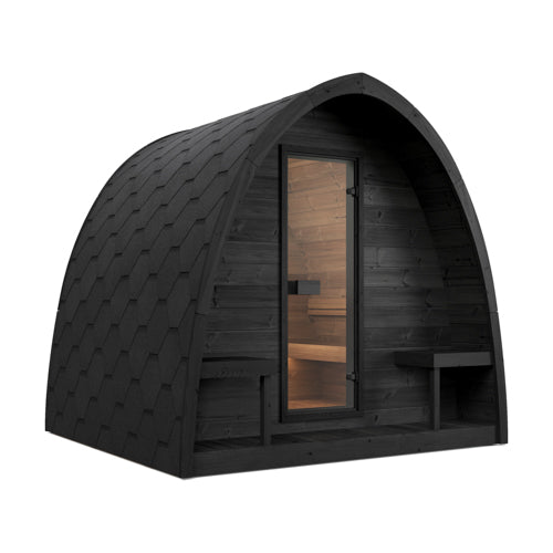 SaunaLife Garden G3B Outdoor Home Sauna Kit | 6 Person Sauna - DIY, Paint Included
