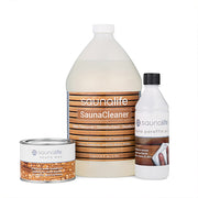 SaunaLife Sauna Care Package - Sauna Wax, Paraffin Oil & Cleaner