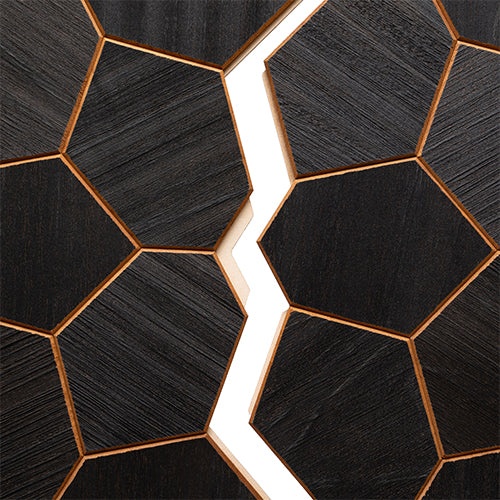 PROSAUNAS Modern Black Sauna Wall Panels