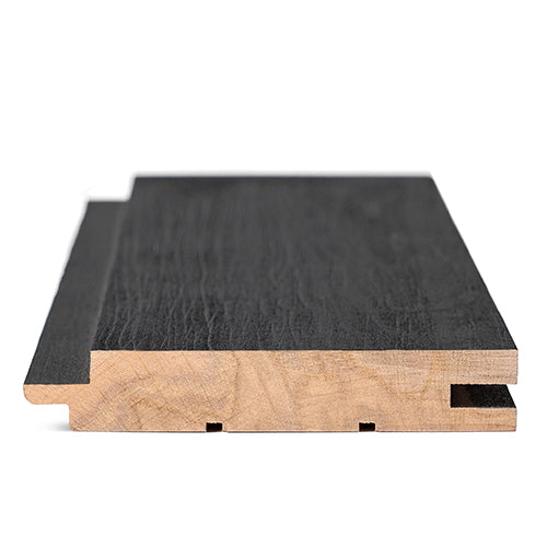PROSAUNAS Aspen Brushed Midnight Black 1X4 T&G STS4