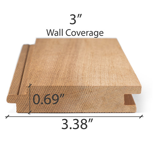 PROSAUNAS Cedar 1X4 VG T&G NG