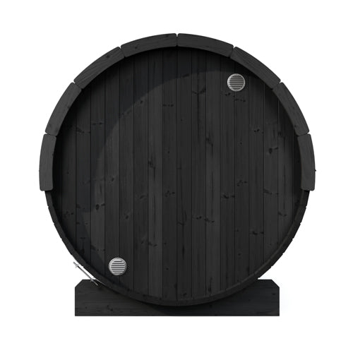 SaunaLife ERGO E6B Outdoor Barrel Sauna Kit | 3 Person Sauna - DIY, Paint Included