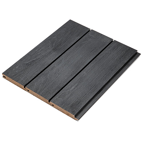 PROSAUNAS Aspen Brushed Midnight Black 1X4 T&G STS4