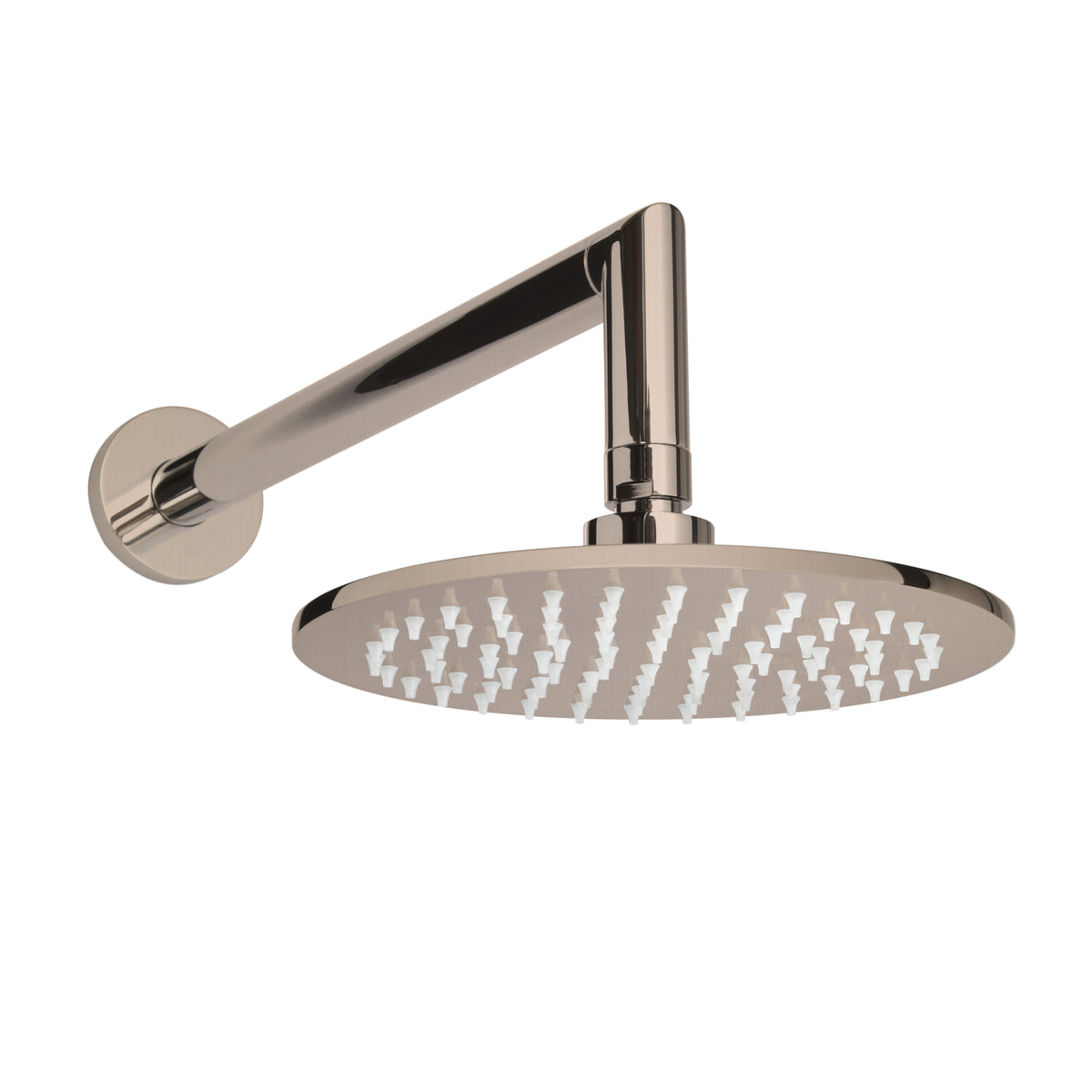 ThermaSol Shower Arm and Rain Head - Round