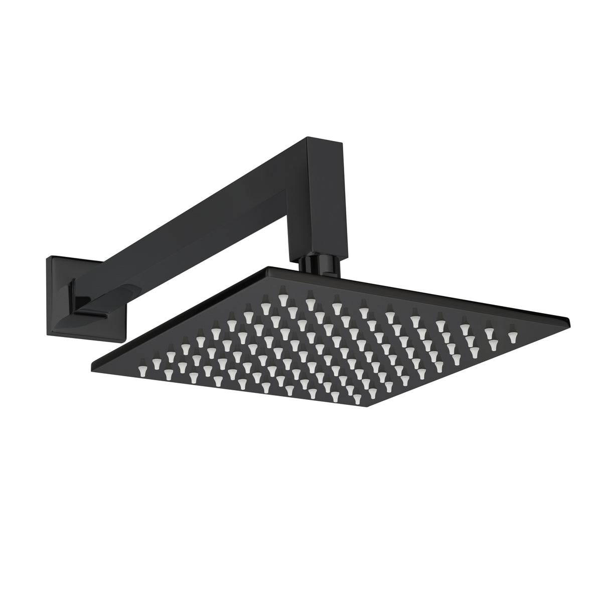ThermaSol Shower Arm and Rain Head - Square