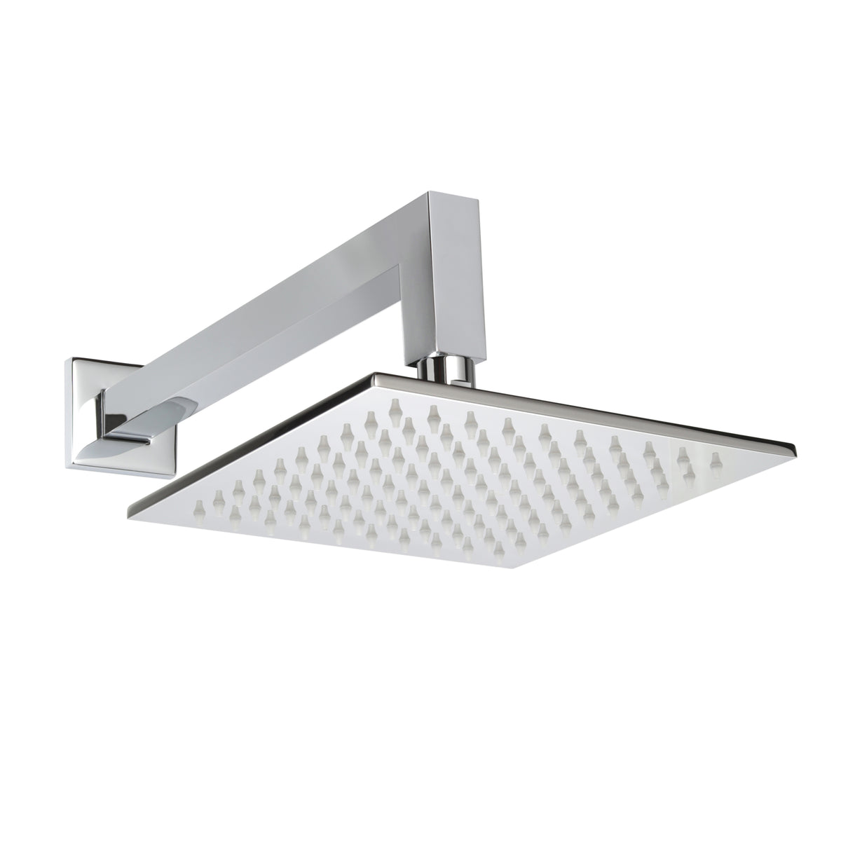 ThermaSol Shower Arm and Rain Head - Square
