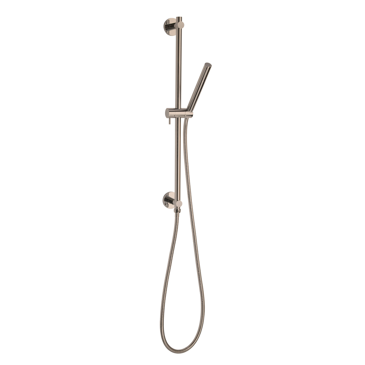 ThermaSol Shower Rail, Hose and Wand - Round
