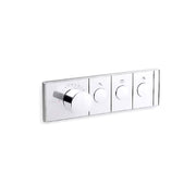 Kohler Anthem Three-Outlet Recessed Mechanical Thermostatic Valve Control