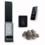 Saunum Air 5kW 240V Open Basket Electric Sauna Heater Package