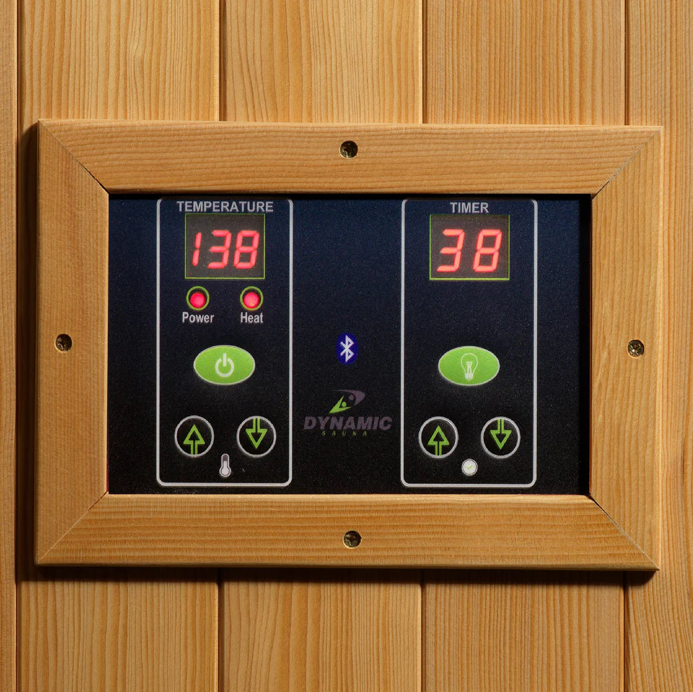 Golden Designs Dynamic Gracia 1-2-Person Full Spectrum Near Zero EMF FAR Infrared Sauna