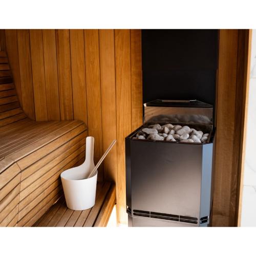 Saunum Air L 10kW 240V Closed Basket Electric Sauna Heater Package