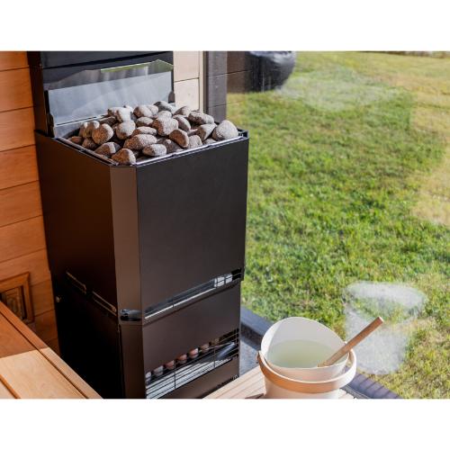 Saunum Air L 10kW 240V Closed Basket Electric Sauna Heater Package