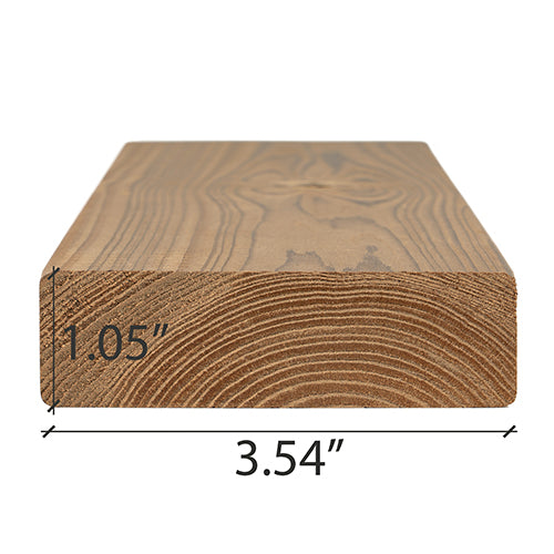 PROSAUNAS Thermo-Spruce 2X4 S4SEE SHP