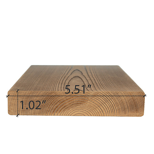 PROSAUNAS Thermo-Spruce 2X6 S4SEE SHP