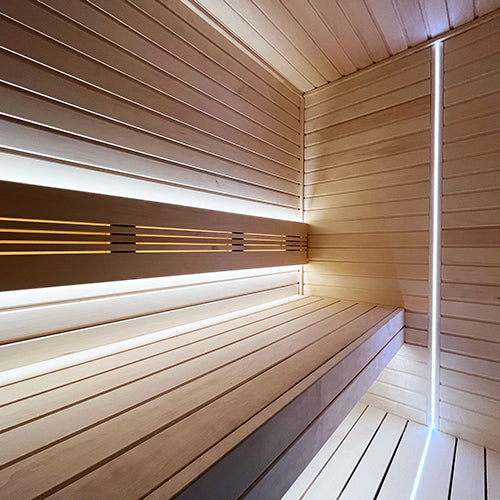 PROSAUNAS Universal Sauna Light Kit with 16 Ft Flexible LED Strip