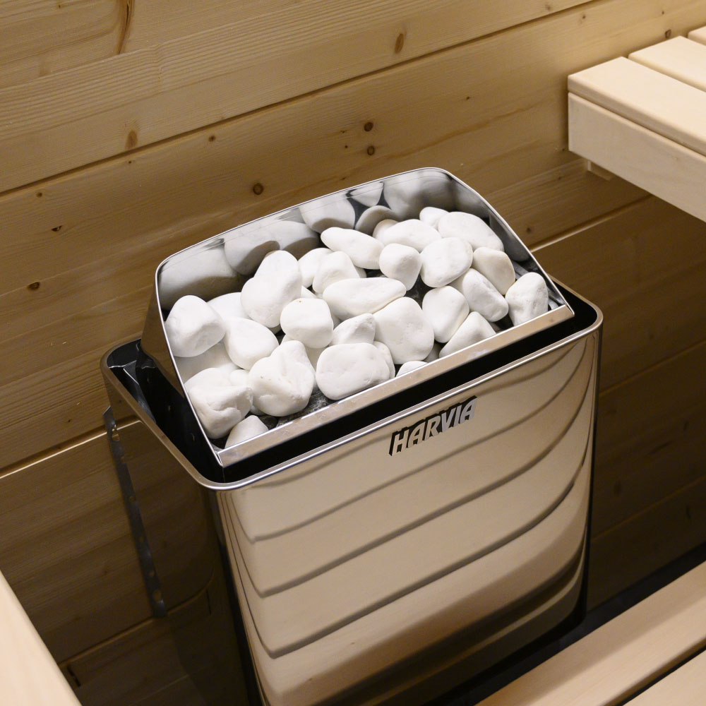 Harvia AC4000 White Decorative Sauna Stones