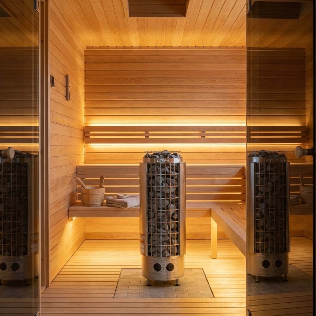 A reliable sauna heater size calculator