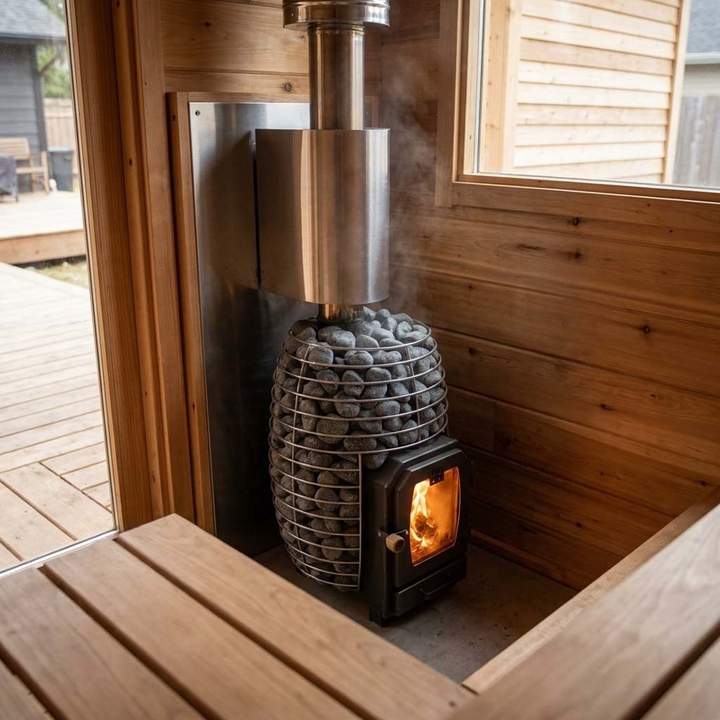 Best Wood Burning Sauna Stove for Small Cabins and Outdoor Saunas