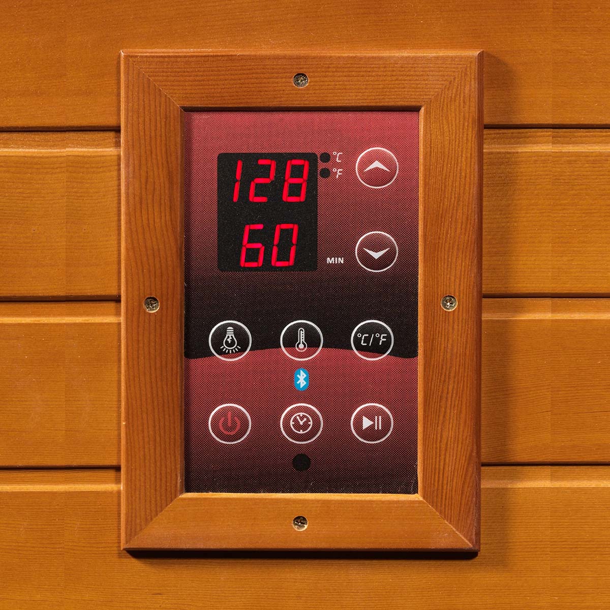 Golden Designs Dynamic Heming Elite 2-person Corner Ultra Low EMF FAR Infrared Sauna
