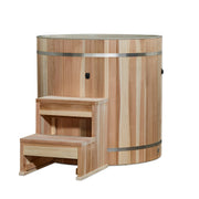 Golden Designs Dynamic Cold Therapy PVC Barrel Cold Plunge
