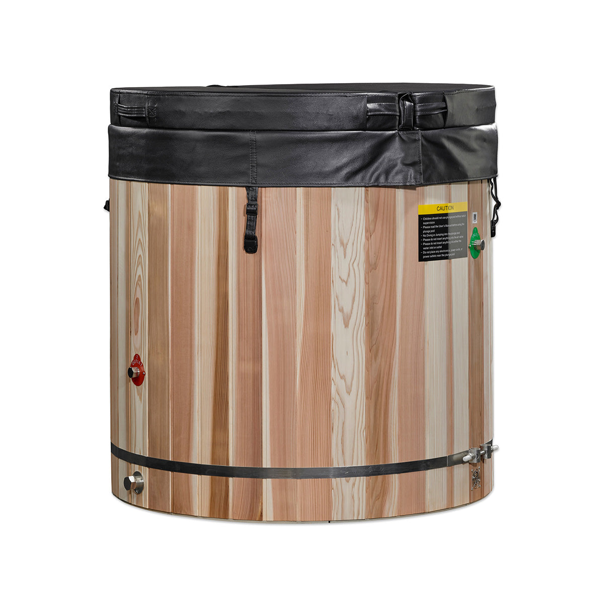 Golden Designs Dynamic Cold Therapy Barrel 304 Stainless Steel Cold Plunge (TUB ONLY)