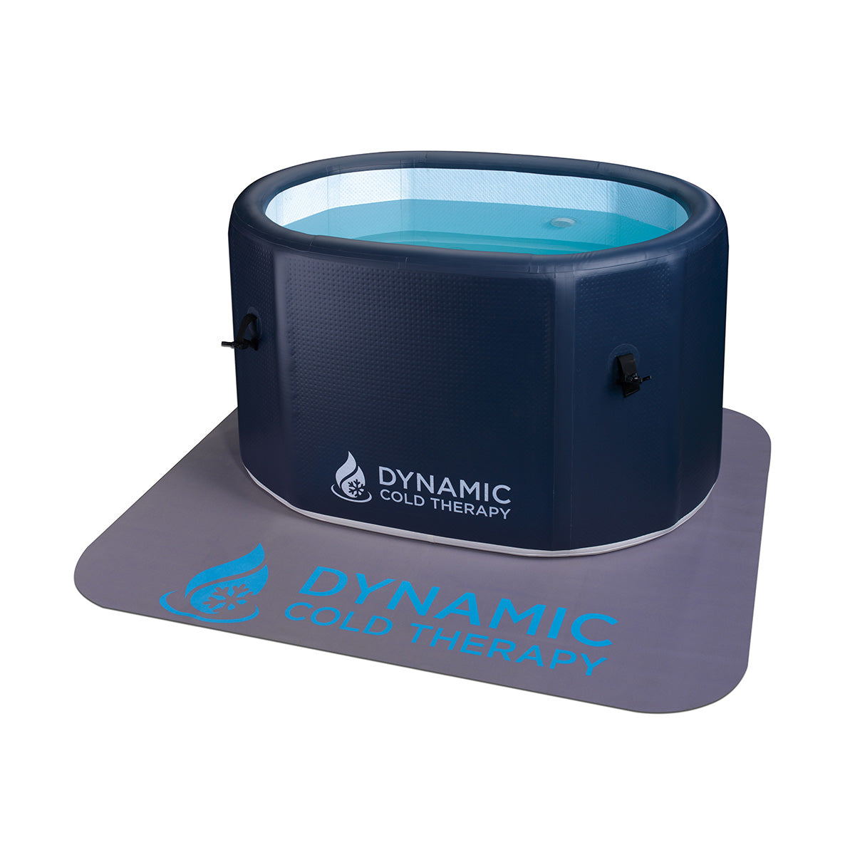 Golden Designs Dynamic Cold Therapy Inflatable Spa Cold Tub with Chiller (Oval)