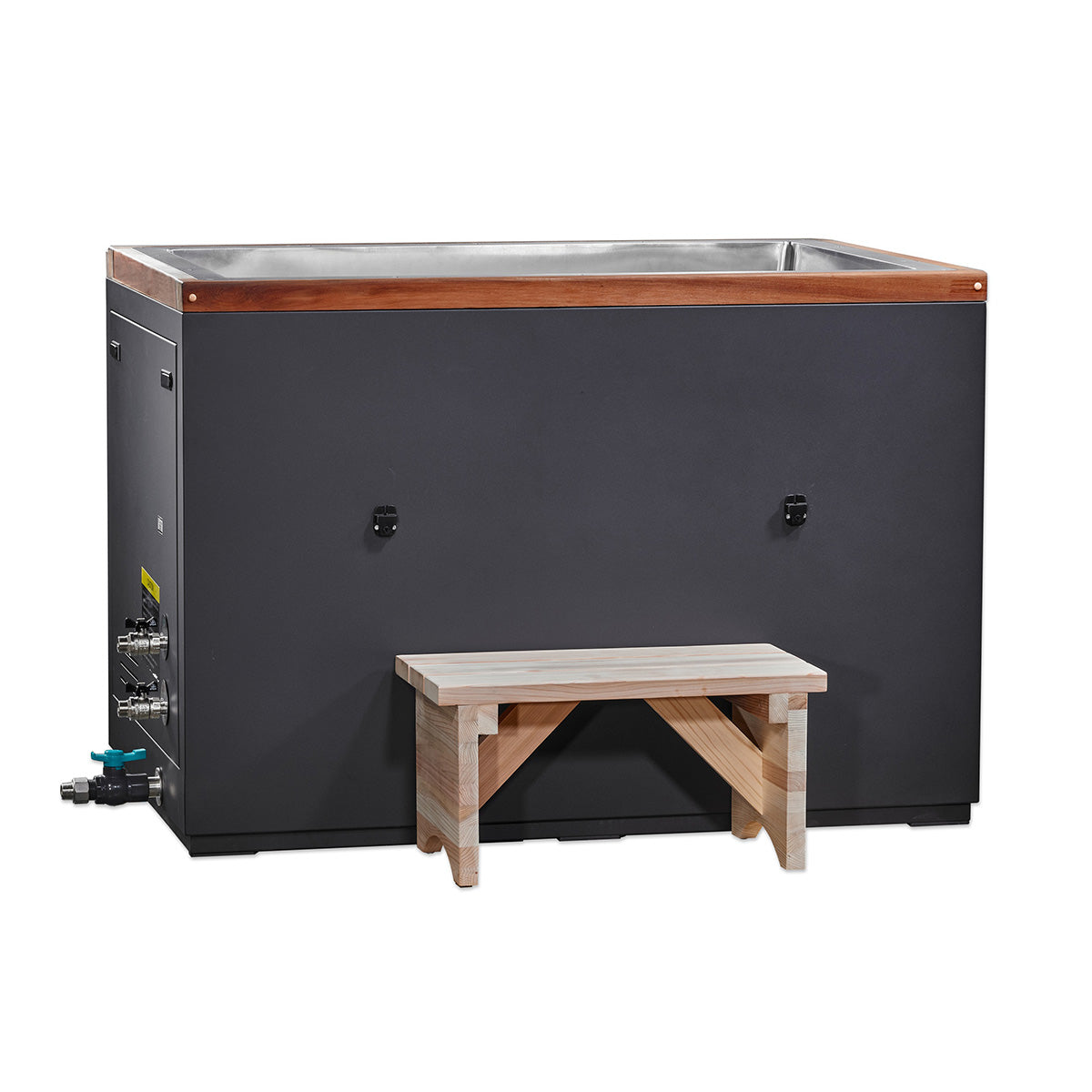 Golden Designs Dynamic Cold Therapy "CUBOID" 304 Nano-Coated Stainless Steel Cold Plunge Tub