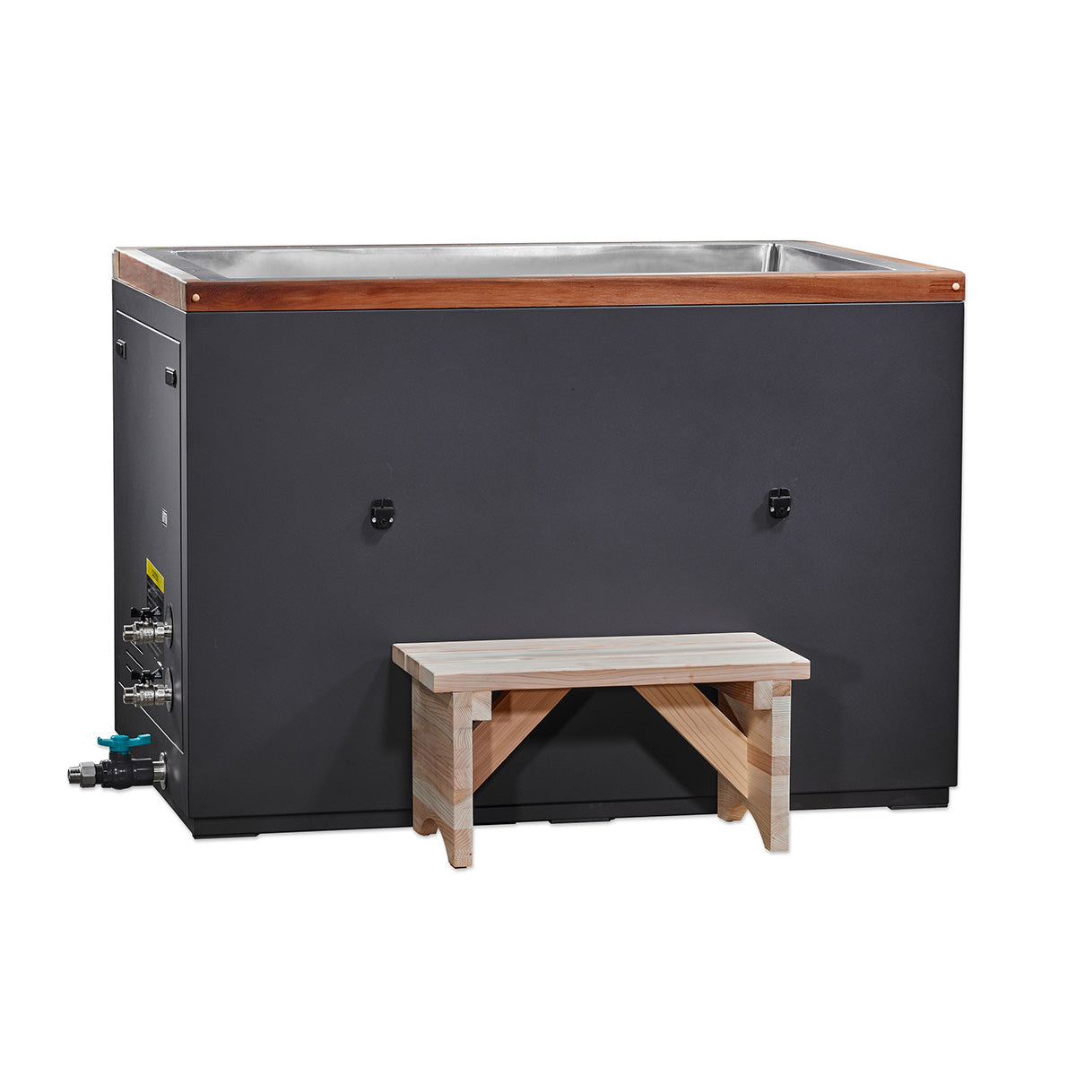 Golden Designs Dynamic Cold Therapy "CUBOID" 304 Nano-Coated Stainless Steel Cold Plunge Tub (XL)