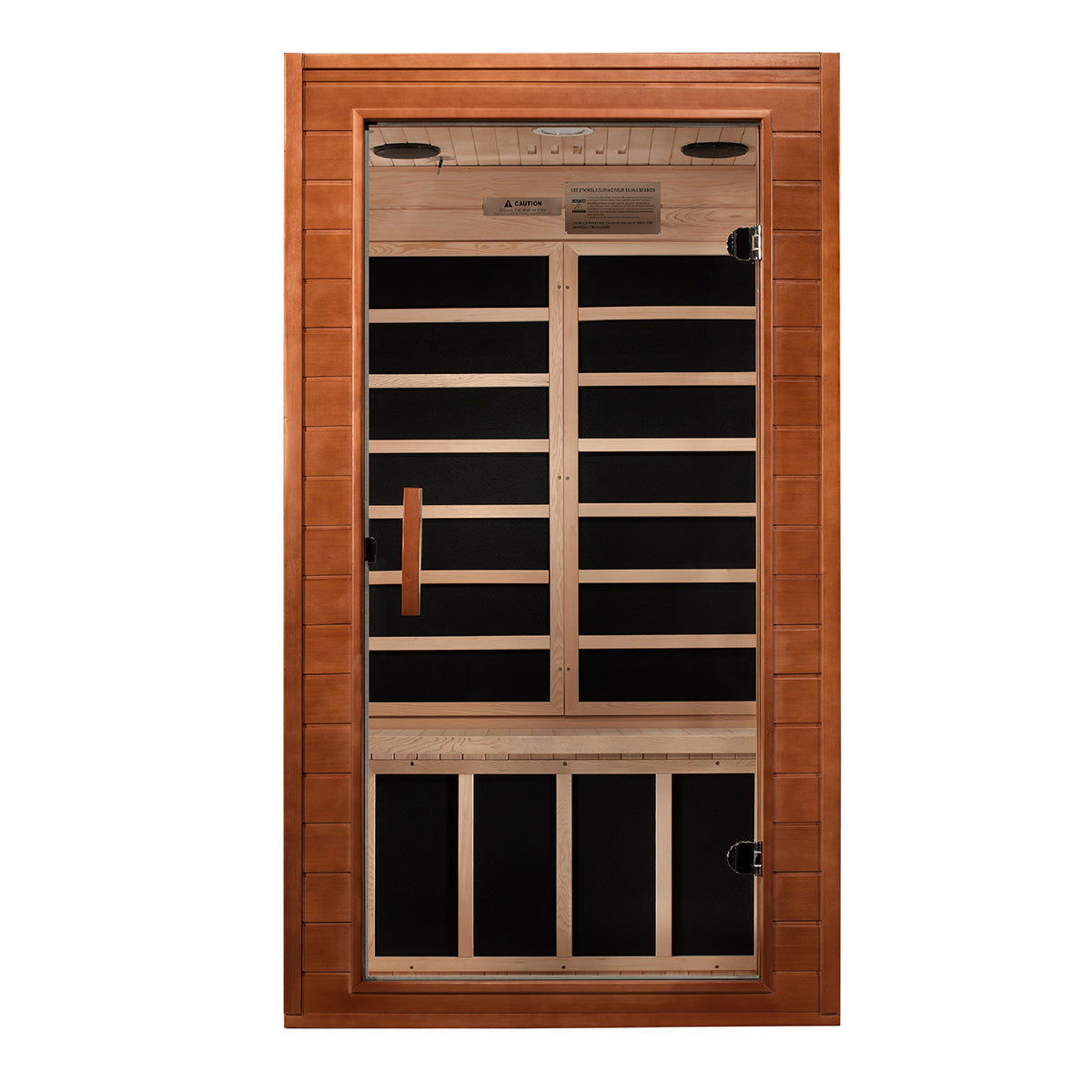 Golden Designs Dynamic Avila 1-2-person Low EMF FAR Infrared Sauna