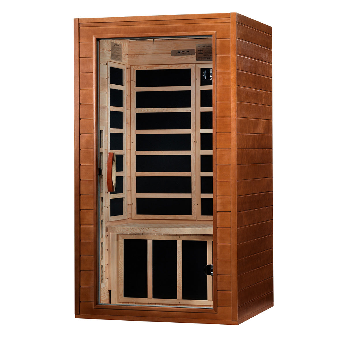 Golden Designs Dynamic Avila Elite 1-2-person Ultra Low EMF FAR Infrared Sauna
