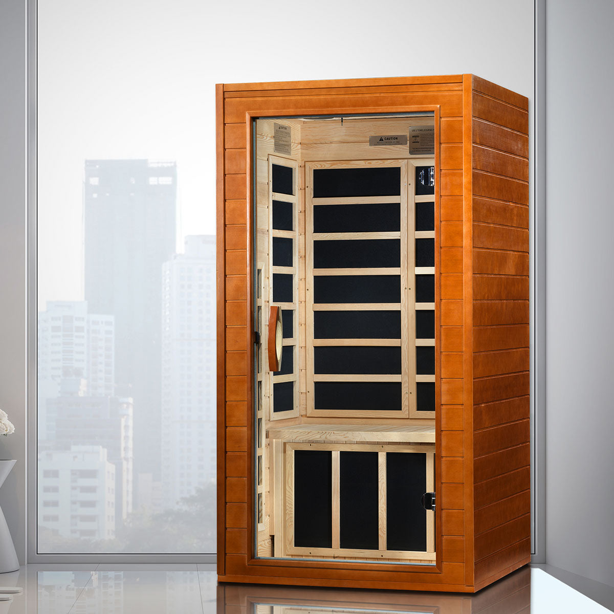 Golden Designs Dynamic Avila 1-2-person Low EMF FAR Infrared Sauna