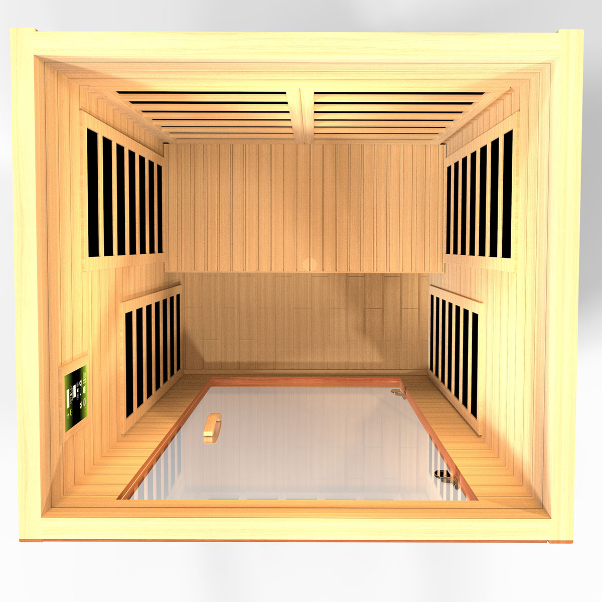 Golden Designs Dynamic Avila 1-2-person Low EMF FAR Infrared Sauna