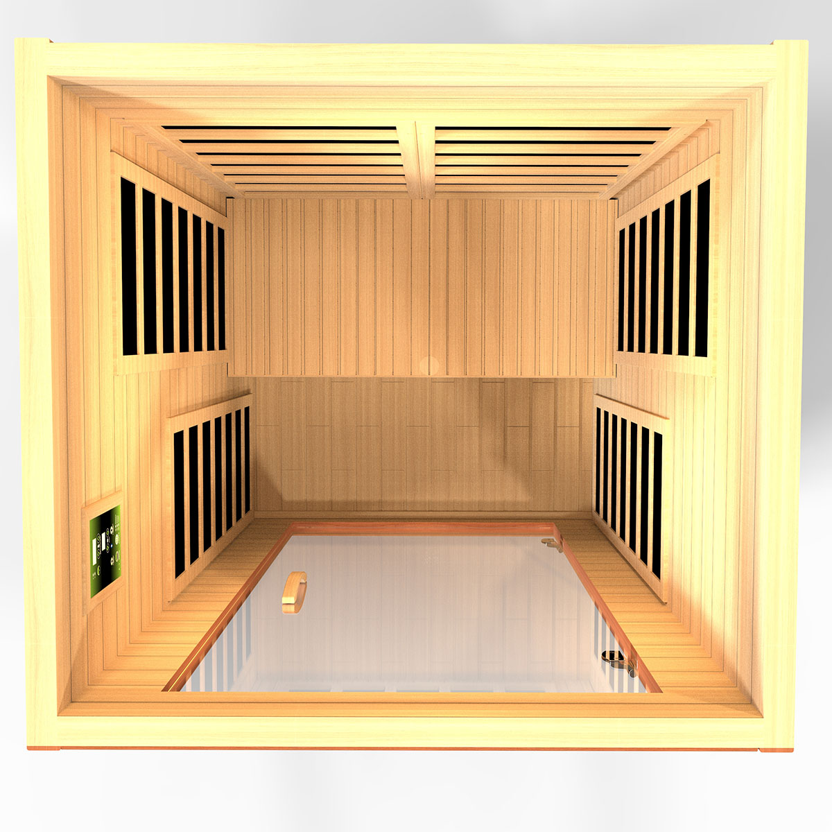 Golden Designs Dynamic Avila Elite 1-2-person Ultra Low EMF FAR Infrared Sauna