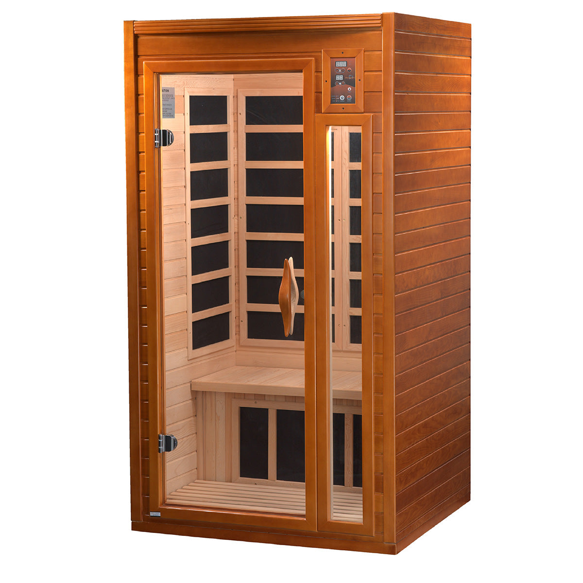 Golden Designs Dynamic Barcelona Elite 1-2-person Ultra Low EMF FAR Infrared Sauna