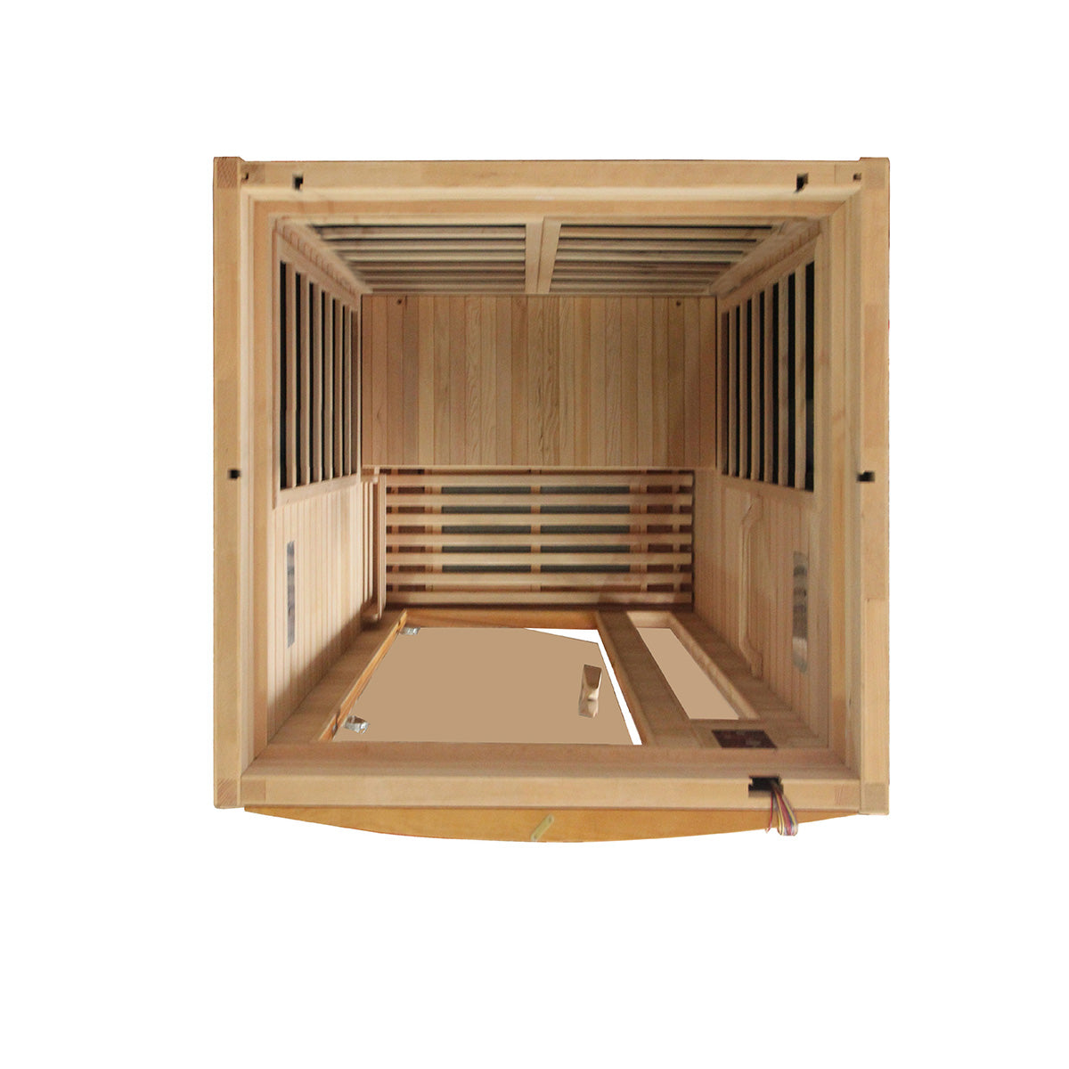 Golden Designs Dynamic Barcelona 1-2-person Low EMF FAR Infrared Sauna