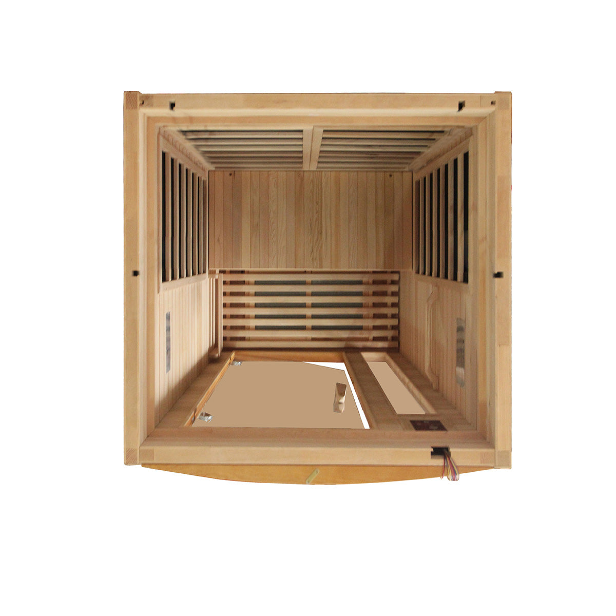 Golden Designs Dynamic Barcelona Elite 1-2-person Ultra Low EMF FAR Infrared Sauna
