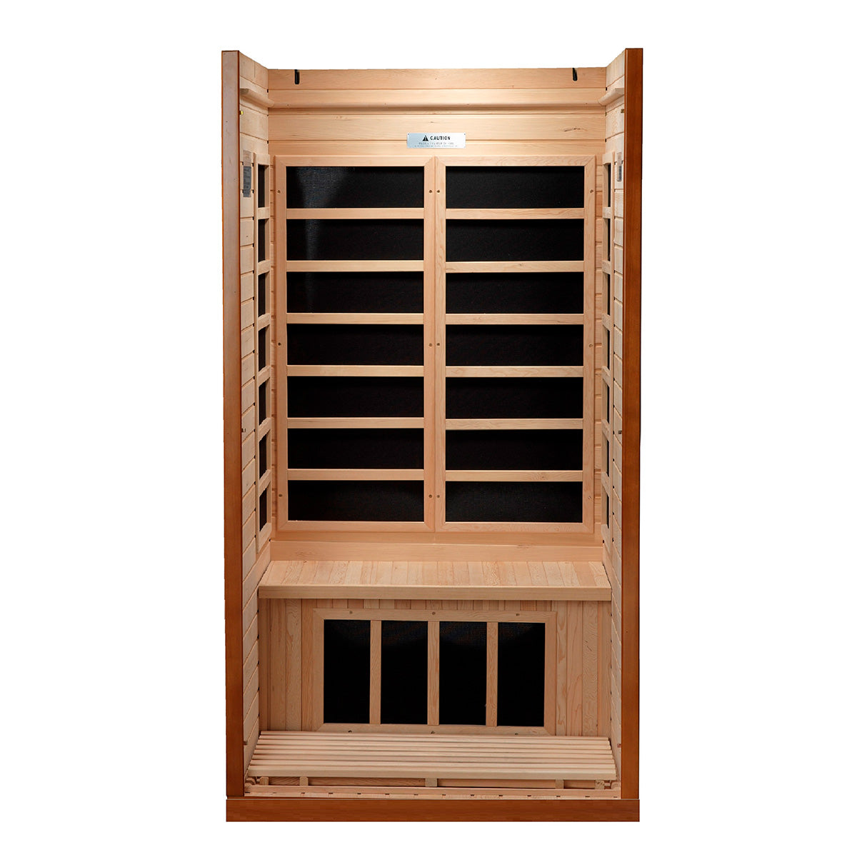 Golden Designs Dynamic Barcelona Elite 1-2-person Ultra Low EMF FAR Infrared Sauna