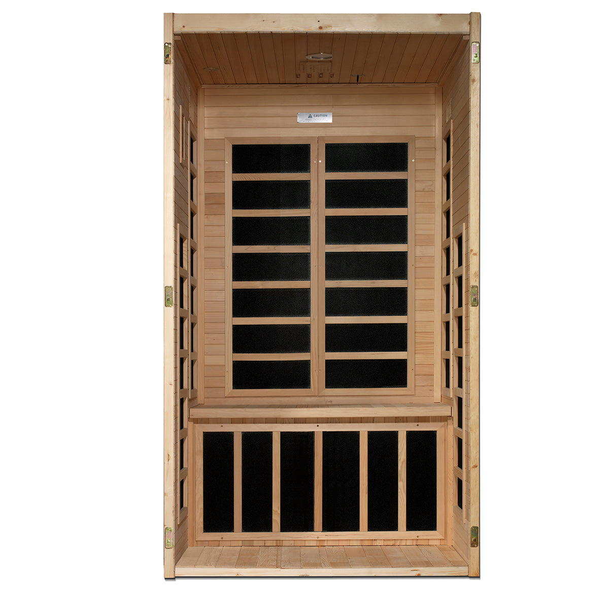 Golden Designs Dynamic Gracia Elite 1-2-person Ultra Low EMF FAR Infrared Sauna