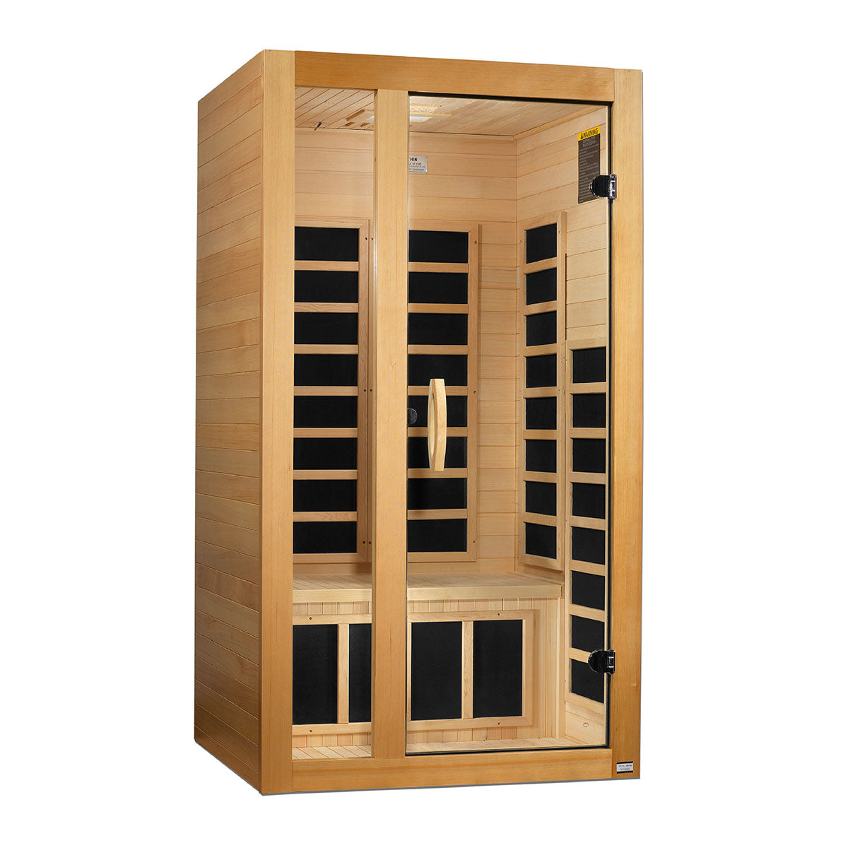Golden Designs Dynamic Gracia Elite 1-2-person Ultra Low EMF FAR Infrared Sauna