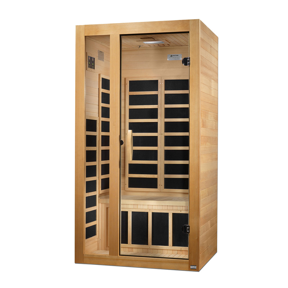 Golden Designs Dynamic Gracia Elite 1-2-person Ultra Low EMF FAR Infrared Sauna