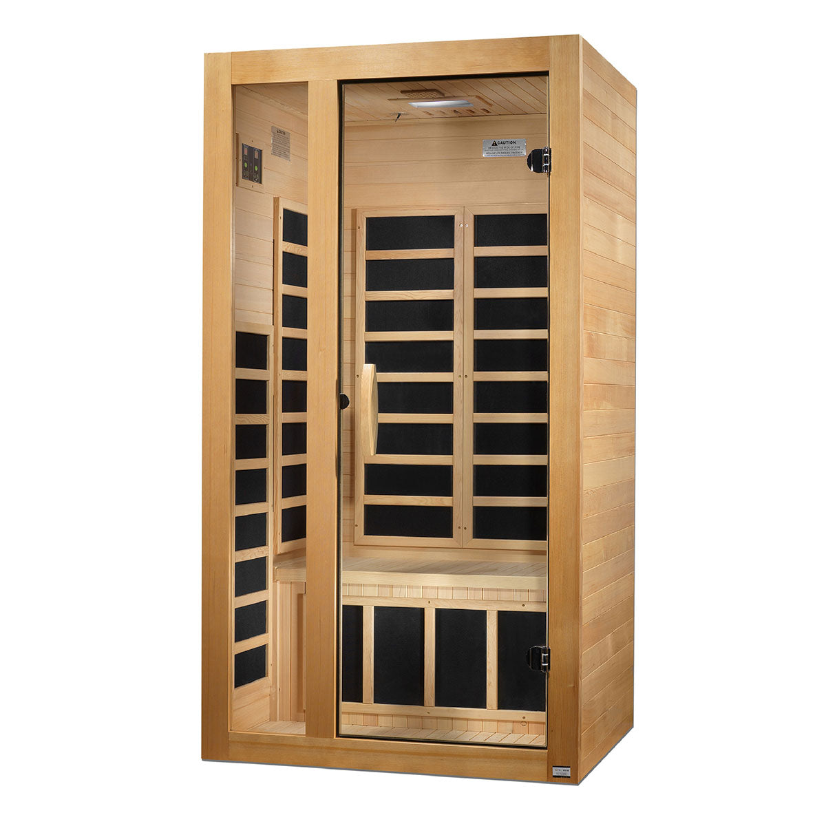 Golden Designs Dynamic Gracia Elite 1-2-person Ultra Low EMF FAR Infrared Sauna
