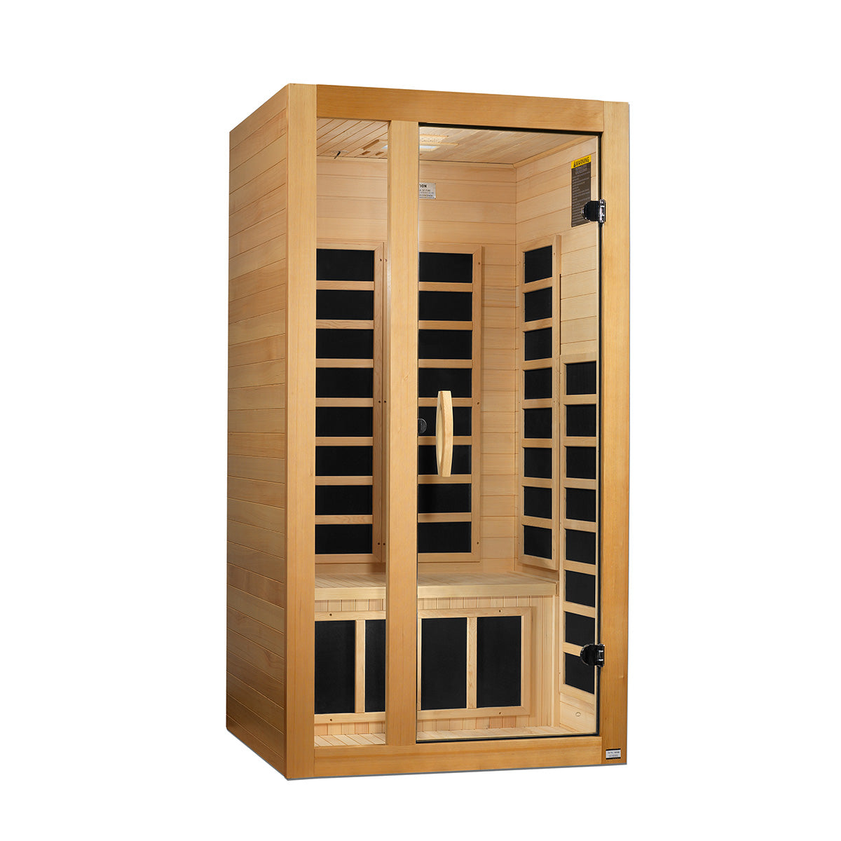 Golden Designs Dynamic Gracia 1-2 Person Low EMF FAR Infrared Sauna
