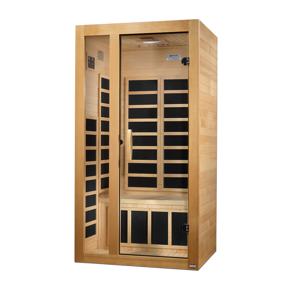 Golden Designs Dynamic Gracia 1-2 Person Low EMF FAR Infrared Sauna