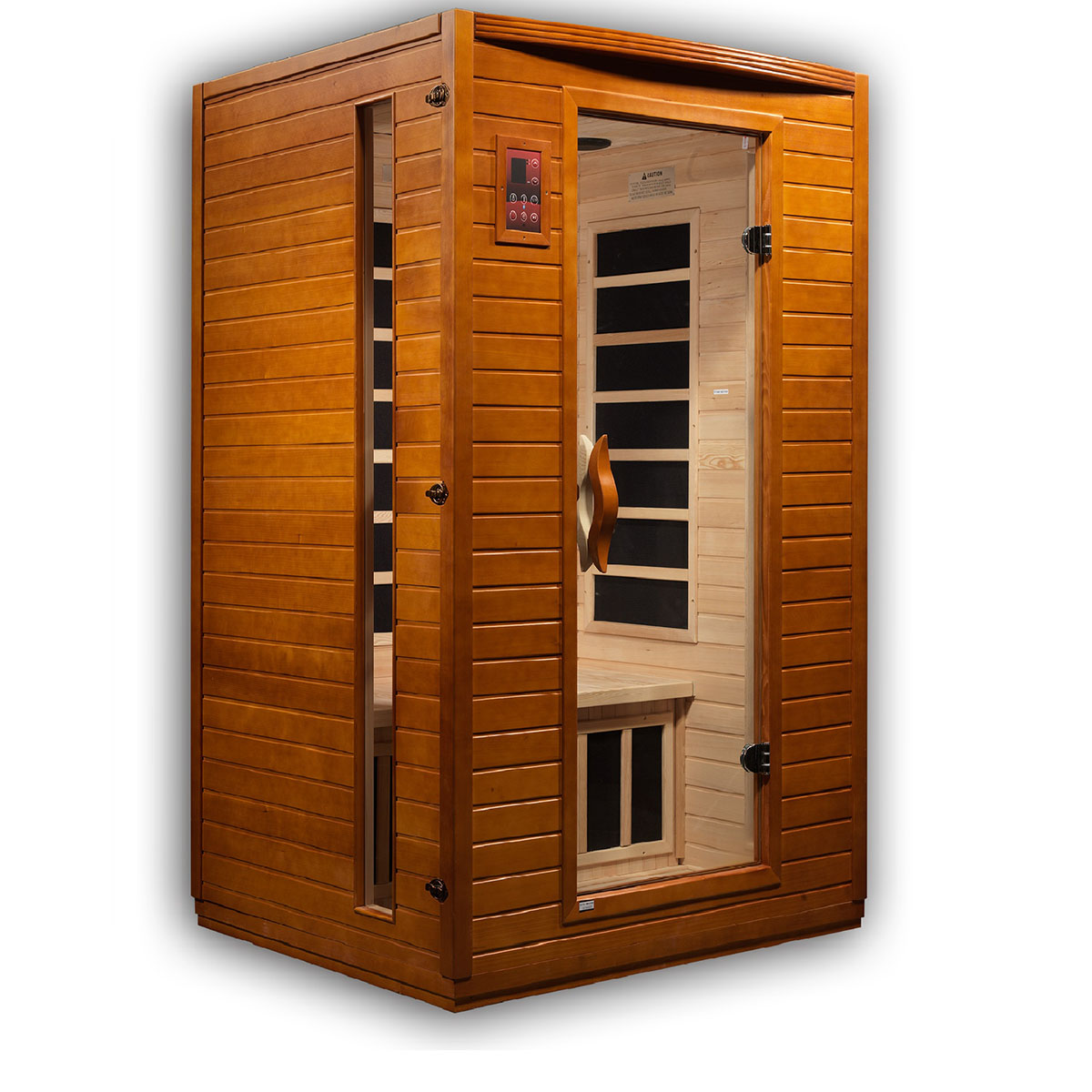 Golden Designs Dynamic Versailles Elite 2-person Ultra Low EMF FAR Infrared Sauna