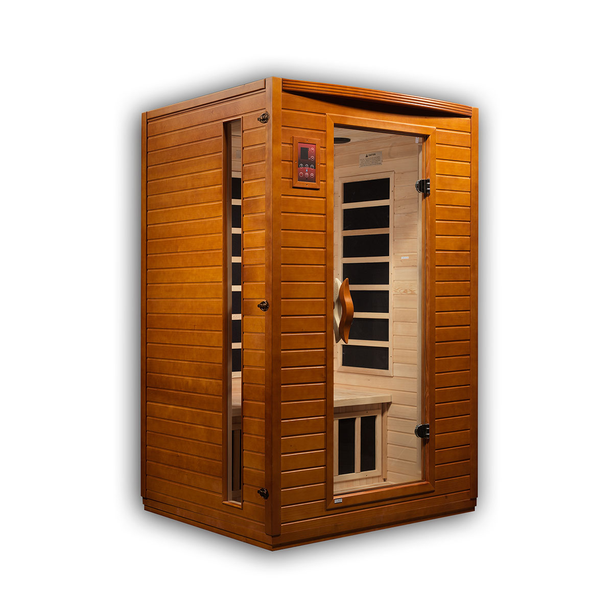 Golden Designs Dynamic Versailles Elite 2-person Ultra Low EMF FAR Infrared Sauna