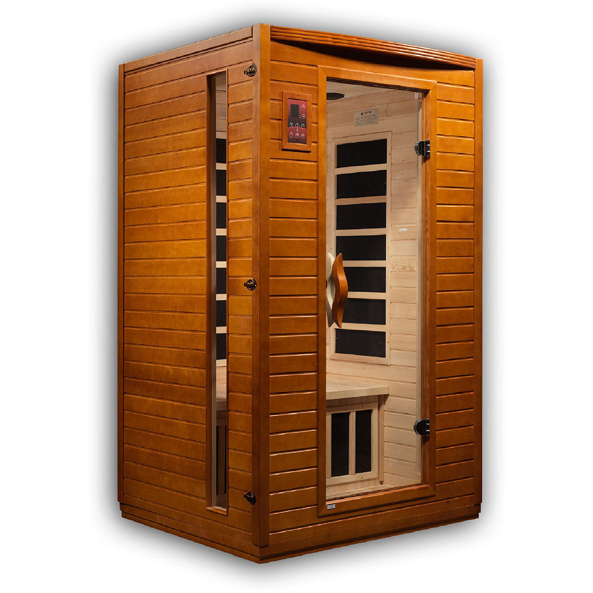 Golden Designs Dynamic Versailles Elite 2-person Ultra Low EMF FAR Infrared Sauna