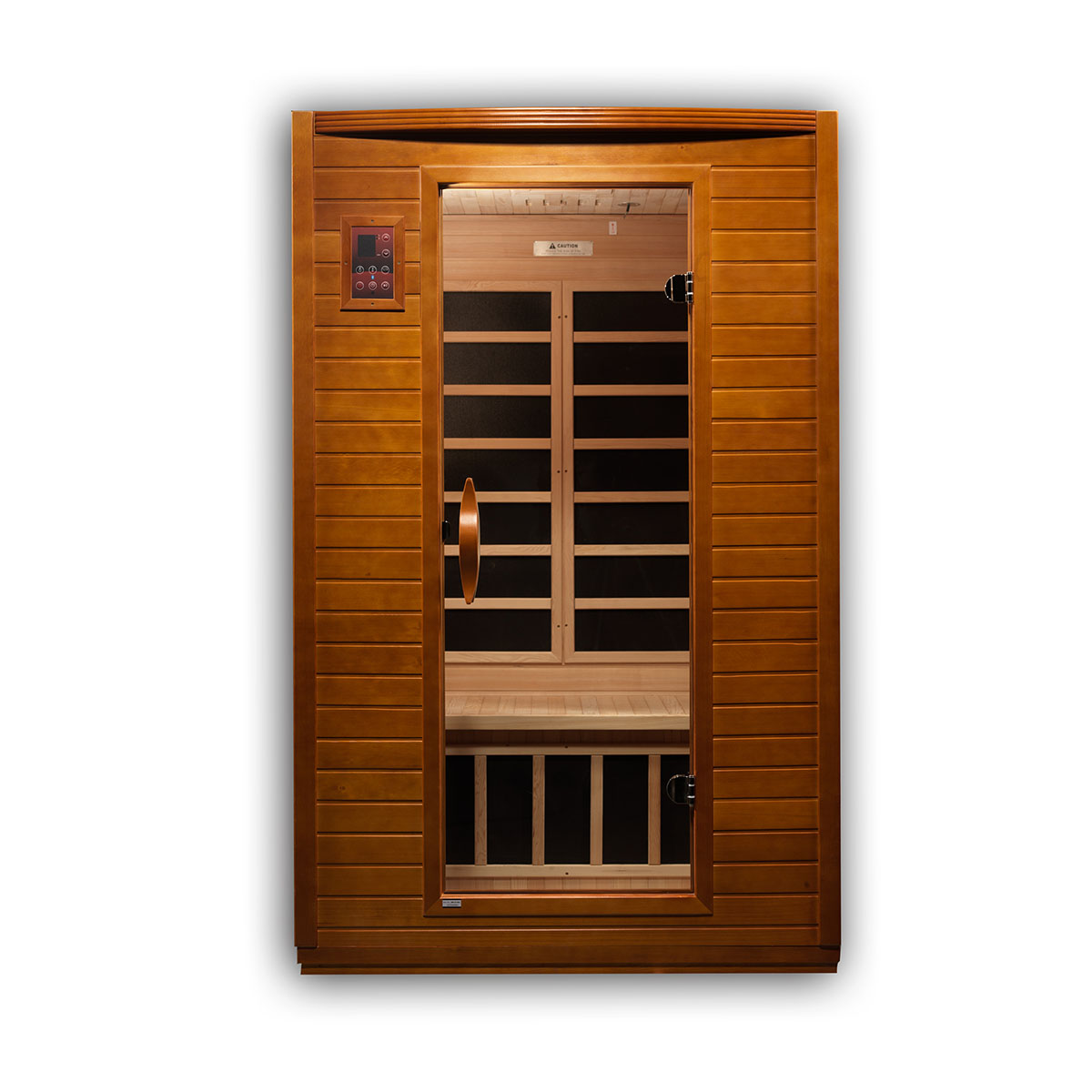 Golden Designs Dynamic Versailles Elite 2-person Ultra Low EMF FAR Infrared Sauna